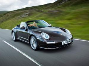 Porsche 911 Carrera S Cabriolet 2008 года (UK)